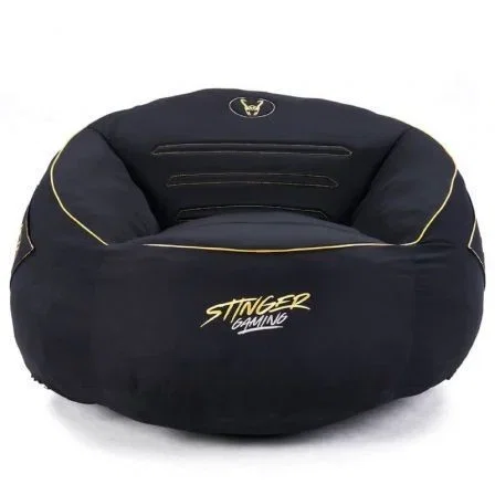 Stinger By Woxter Puff Gaming GM26-115 Negro y Dorado con Relleno Incluido Stinger By Woxter Puff Gaming GM26-115 Negro y Dorado con Relleno Incluido